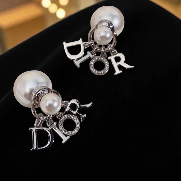Dior Full Inclusion (Like New) Tribales Earrings - Picture 3 of 6